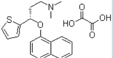 (S)-(+)-N，N-二甲基-3-(1-萘氧基)-3-(2-噻吩基)丙胺草酸盐132335-47-8