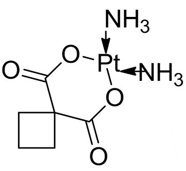 卡铂; 碳铂; 顺-二氨-1，1-环丁烷基二羟酸铂|Cis-Diamine(1,1-Cyclobutanedicarboxylato)Platinum(II)|41575-94-4