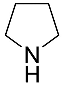 四氢吡咯|Pyrrolidine|123-75-1