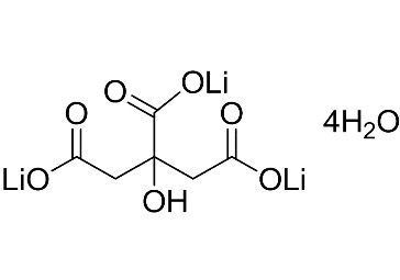 柠檬酸锂四水合物|Lithium citrate tribasic tetrahydrate|919-16-4